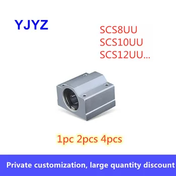 

Free shipping factory direct sales of linear box-type slider bearings SCS8 10 12 13 16 20 25 30 35 40 50 1pc 2pcs 4pcs