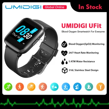 

UMIDIGI Smart Watch UFit Health Fitness Activity Tracker SpO2 Blood Pressure Monitor Smartwatch For Android iOS Men Women IP68