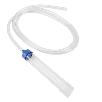 

Aquarium Manual Water Changer Gravel Cleaner Siphon Tube Fish Tank Cleaning Tool