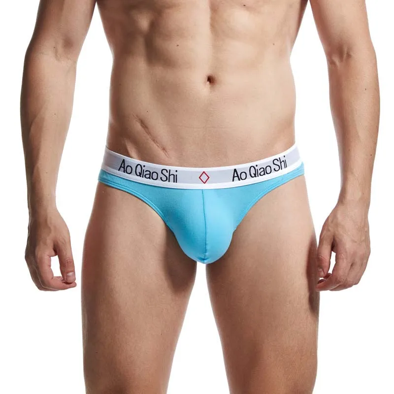 Intimo da uomo Slip da uomo mutandine maschili traspiranti calzoncillos hombre U Pouch mutande Slip Homme Slip Sexy Bikini nuovo - immagine 4