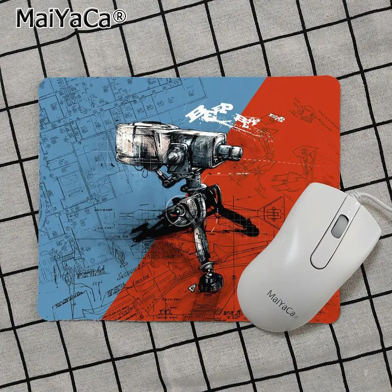 No Lock Edge18x22cm MaiYaCa высокое качество команда Fortress 2 силиконовый коврик для мышки игра Топ продаж подставка под руку мышь - Цвет: No Lock Edge18x22cm