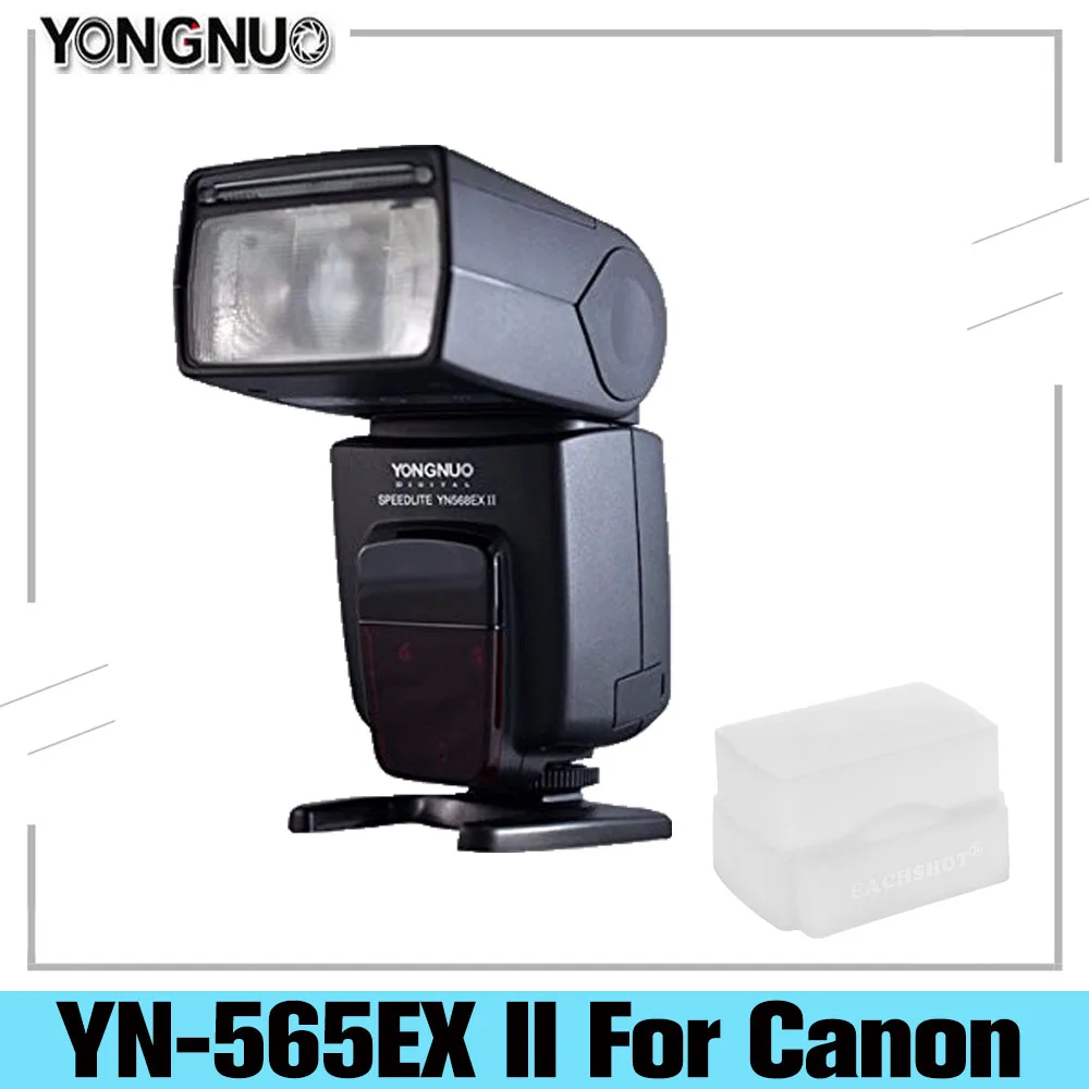 YongNuo Вспышка Speedlite YN565EX II для Canon YN-565 EX ETTL E-TTL вспышка Speedlight 450D 500D 550D 600D 1000D 1100D |