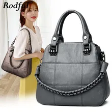 Модные роскошные женские сумки из натуральной кожи, женская сумка на плечо, большая Повседневная Сумка-тоут, женская сумка, цвет винный, серый, фиолетовый, синий