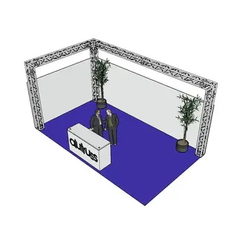 

ALUTRUSS Truss set QUADLOCK 6082 L-Figure 7x4x3.5m (WxDxH)
