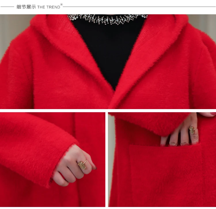 Пальто из искусственного меха, вельветовое пальто, новая зимняя одежда, утепленное пальто, женская толстовка с капюшоном, теплая одежда