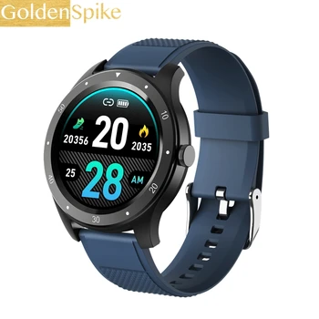 

GOLDENSPIKE Full touch S6 Smart watch IP67 Waterproof male heart rate blood pressure Monitor Smartwatch fitness Bracelet PK KW10