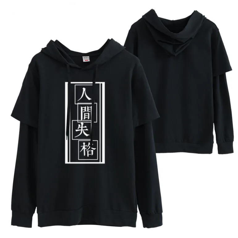 shirt 1 Аниме Tai Zai-zhi's Disqualification in the Worl Осаму дадзай больше не человеческая Одежда Косплей Костюм Bungou бродячие собаки Толстовка - Цвет: shirt 1