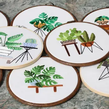 

Flowers DIY Embroidery Ribbon Set Beginners With Embroidery Shed Sewing Kit Cross-stitch Crafts Hand-stitched 2020