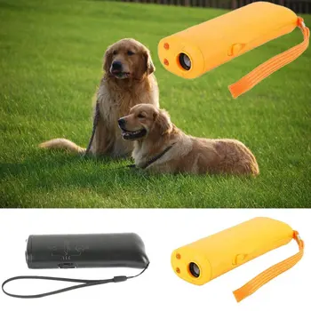 

Dog Repeller Anti Barking Dog Training Device Pet Trainer With Lighting Ultrasonic Anti Barking Pet Supplies Dog