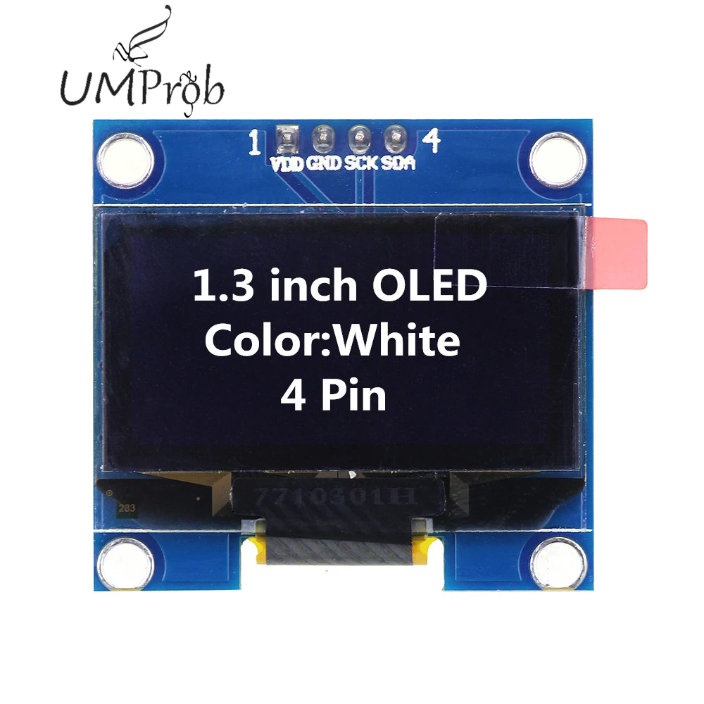 0,91 дюймов 128x32 IIC IEC белый/синий OLED ЖК-дисплей DIY модуль SSD1306 Драйвер IC DC 3,3 V 5V для arduino