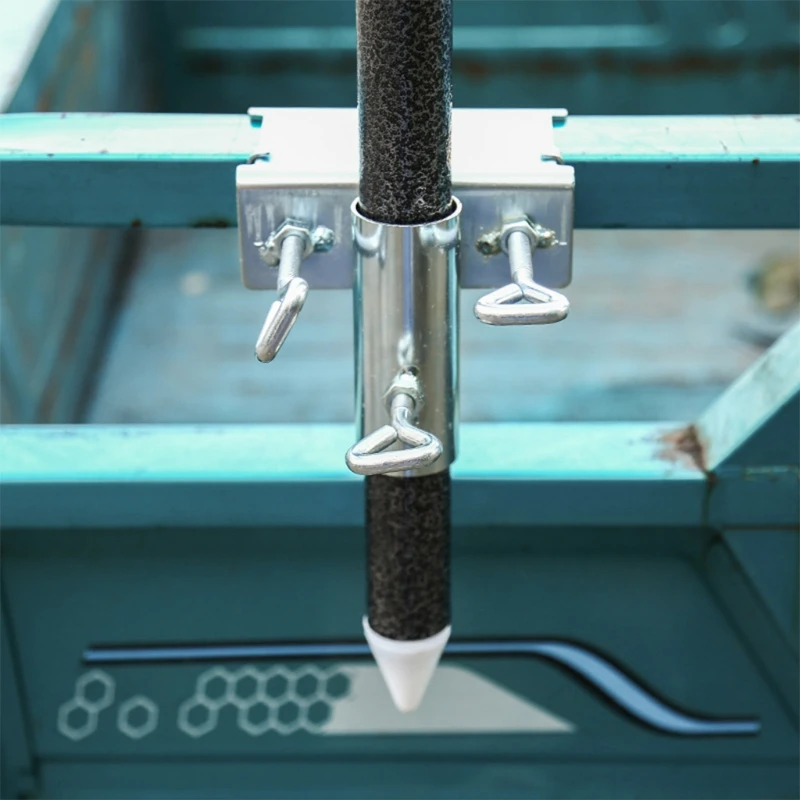 Parasol Holder for Square Balcony Railings Sun Umbrella Holder for Balcony Railings Umbrella Clamp Sun Shade umbrella stand holder parasol base stand outdoor parasol accessories