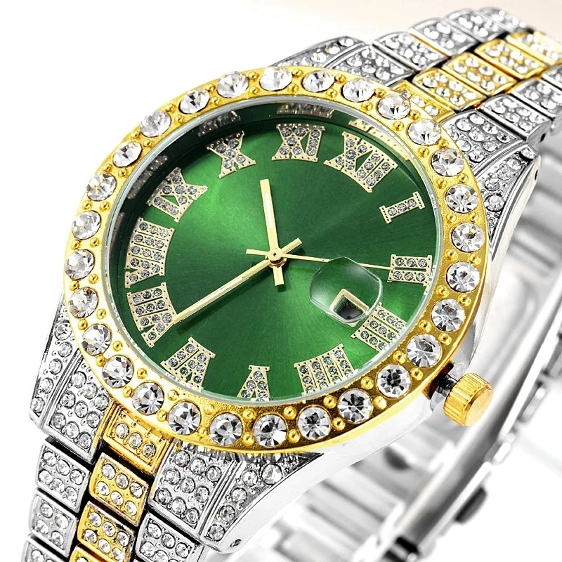 Women Luxury Watch Calendar Face 