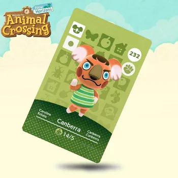 

232 Canberra Animal Crossing Card Amiibo Cards Work for Switch NS 3DS Games