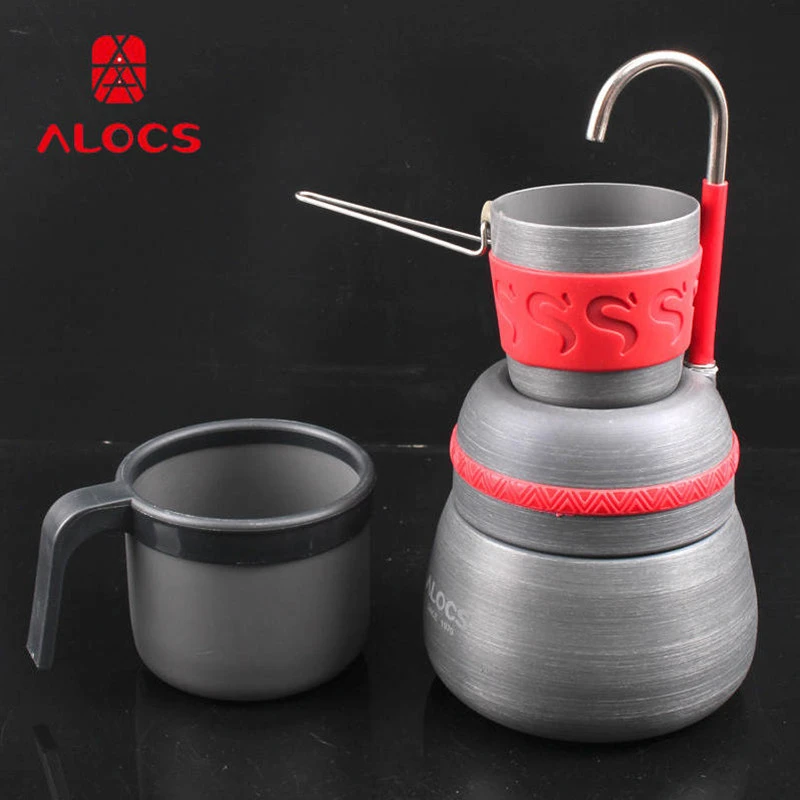 Alocs portabel outdoor camping coffee pot coffee stove CW EM01 travel