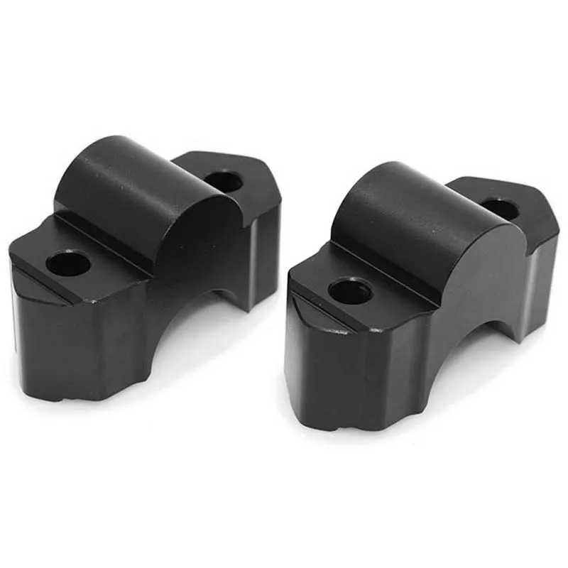 Motorcycle Handlebar Riser Height Adapter for Kawasaki Versys 1000-ON Aluminum Black