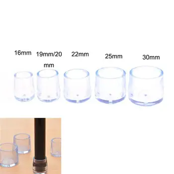 

1PC 25/30mm Thickwear Wear-resistant, Non-slip Silicone Chair Leg Caps Floor Protectors Round Bottom Non-Slip Cups