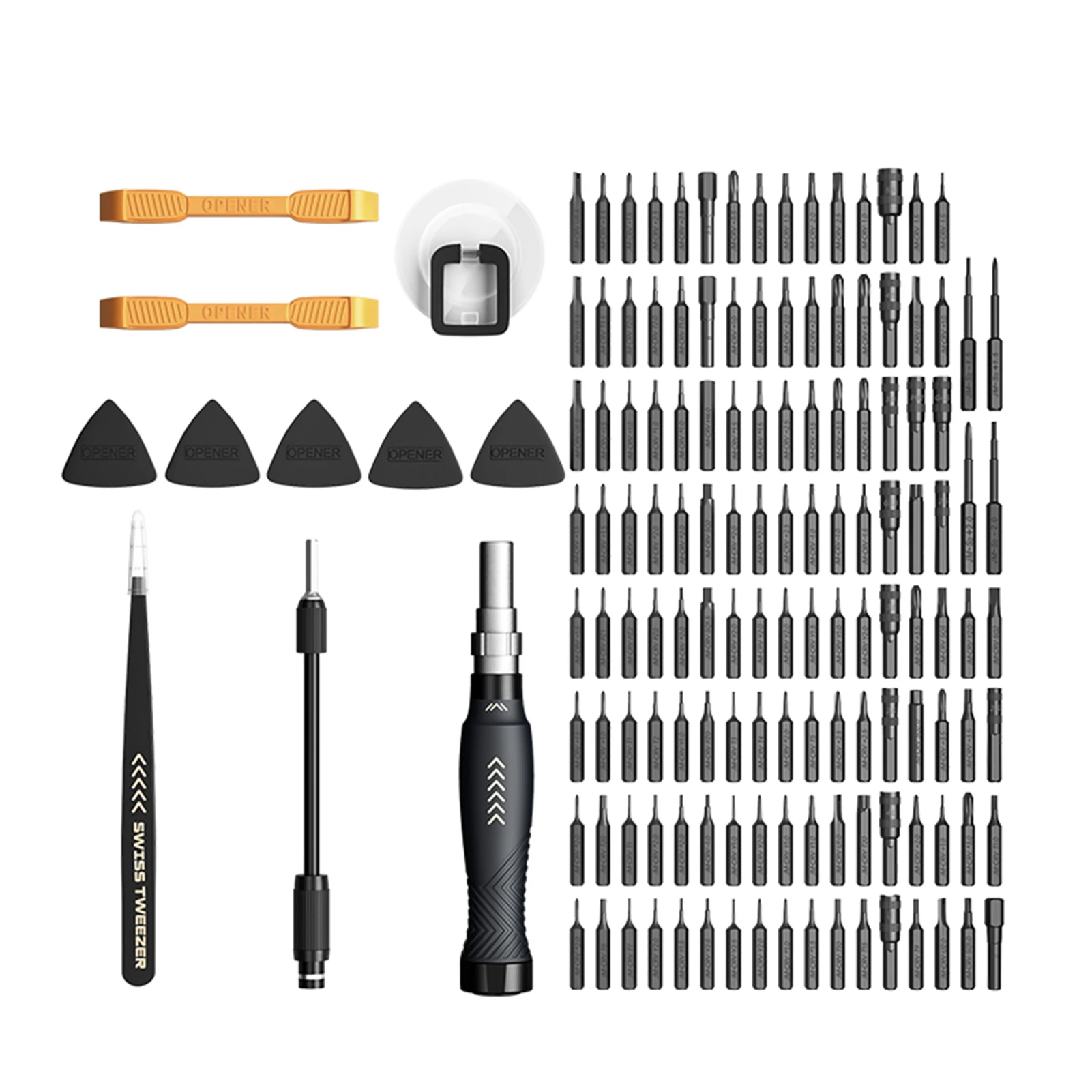 ユミ手まり JAKEMY JM-8183 145-in-1 Screwdriver & Screw Bit Set with
