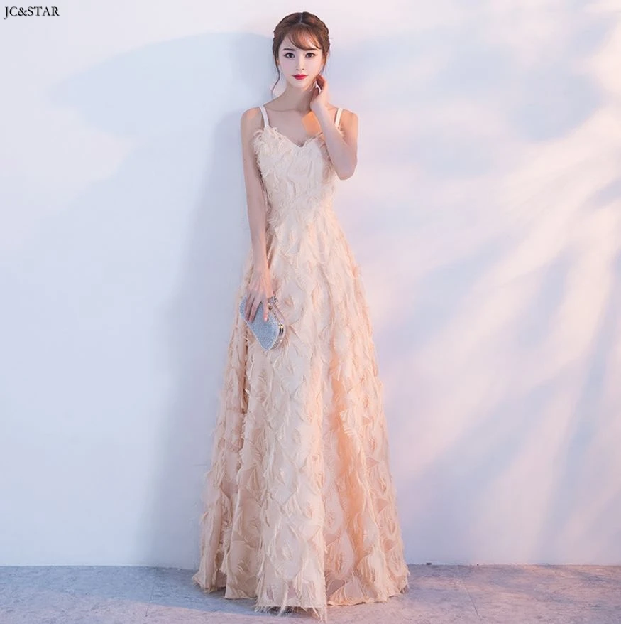 Robe mariage femme Новое Кружевное пуховое тонкое платье трапециевидной формы с бретельками розового, бордового, шампанского, длинное платье подружки невесты vestido madrinha Pl