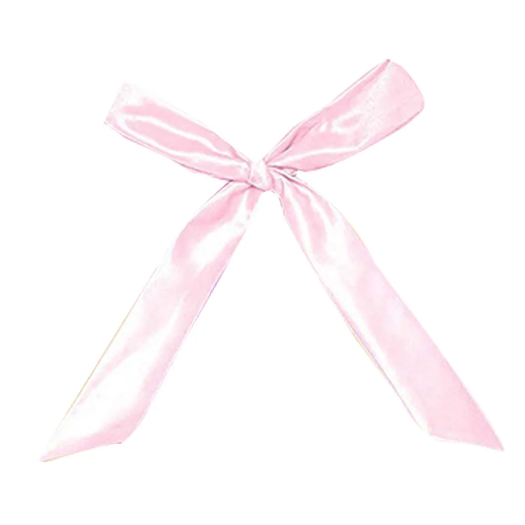 Галстук для малышей, галстук-бабочка и подтяжки для маленьких мальчиков и девочек, модный галстук для девочек, розовая шелковая лента, аксессуары, одежда