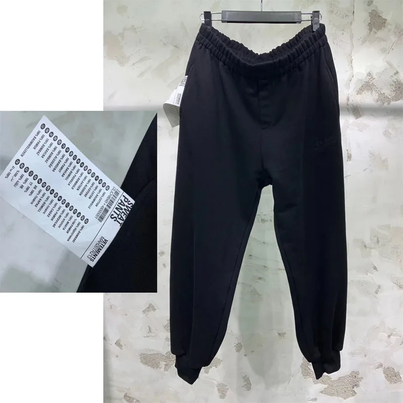 Vetements, штаны, европейский размер, 1:1, высокое качество, vetements, спортивные штаны, хип-хоп, kanye west, уличная одежда, суженные брюки, противотуманные мужские штаны