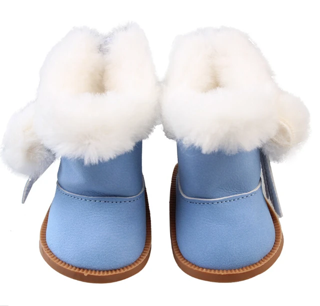 Soft Warm Shoes Wear Fit 17 inch 43cm Doll Born Baby Doll Accessories For Baby Birthday Festival Gift 6