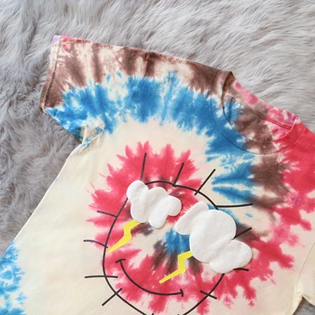 Трэвиса Скотта кактуса Джек Сторми 2 PartyTie Dye футболка астромир для женщин мужчин высокое качество хлопок Футболка Трэвиса Скотта кактуса Джек Сторми 2 PartyTie Dye футболка астромир для женщин мужчин высокое качество хлопок Футболка