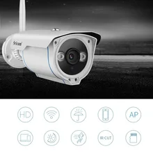 Sricam SP007 HD 720 IP камера беспроводная wifi 2,4 P2P Onvif sd-карта уличная водонепроницаемая IP камера ночная версия IR Cut