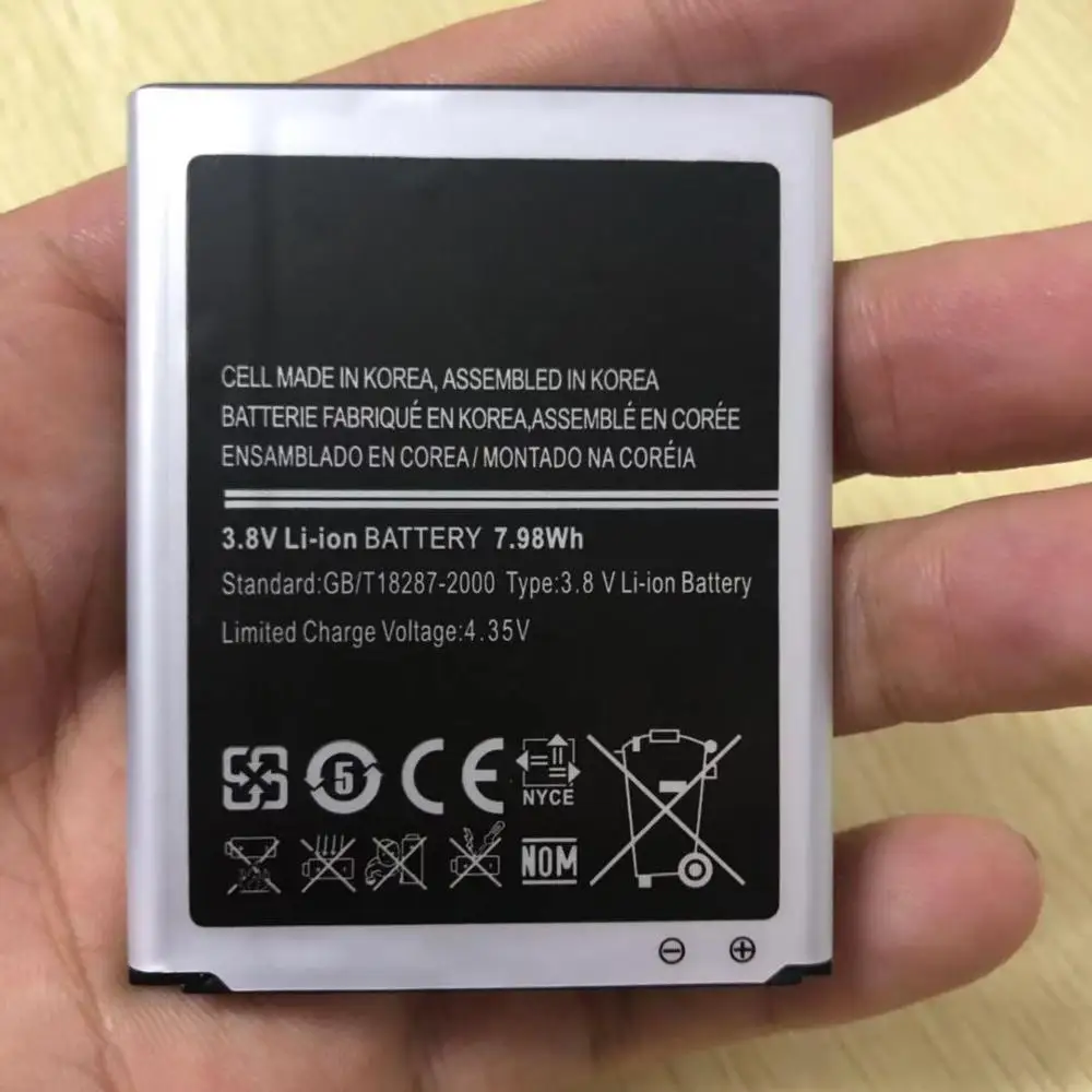 10 шт./лот 2100 мА/ч, EB-L1G6LLU Замена s3 Батарея для Samsung Galaxy s3 i9300 I9308 i879S мА/ч. Аккумулятор bateria