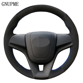 

DIY Black Suede Car Steering Wheel Cover for Chevrolet Cruze 2008-2015 Aveo Orlando 2009-2015 Holden Cruze 2010 Ravon R4 2016