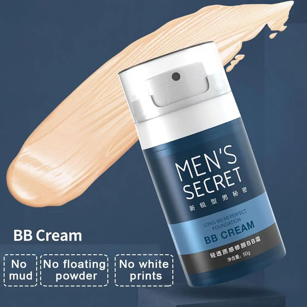 Men's Secret Cushion BB Крем-корректор увлажняющий тональный крем отбеливающий макияж голый для лица