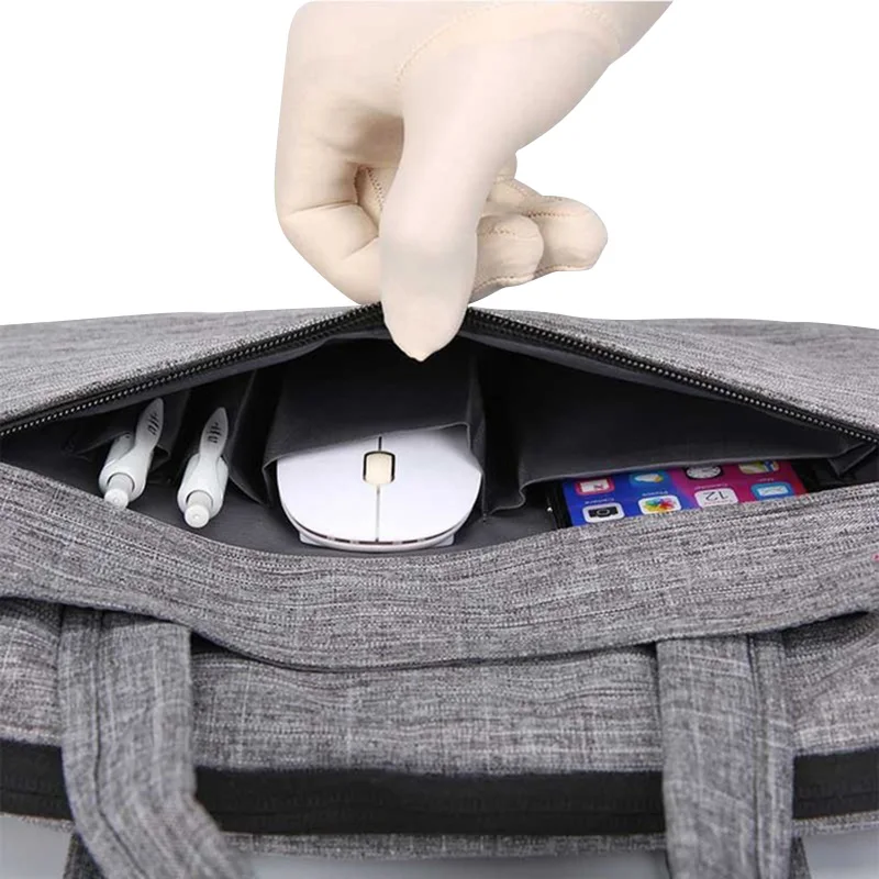Ноутбук Лидер продаж сумки портативные сумки для ноутбуков Macbook сумки Портфели однотонные сумки для ноутбуков мужские компьютерные сумки-мессенджеры