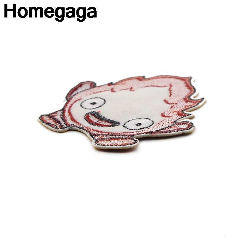 Homegaga Howl движущийся замок кальцифер DIY Вышивка для аппликации, шитья железа на одежде Рюкзак украшения наклейки значки D2276