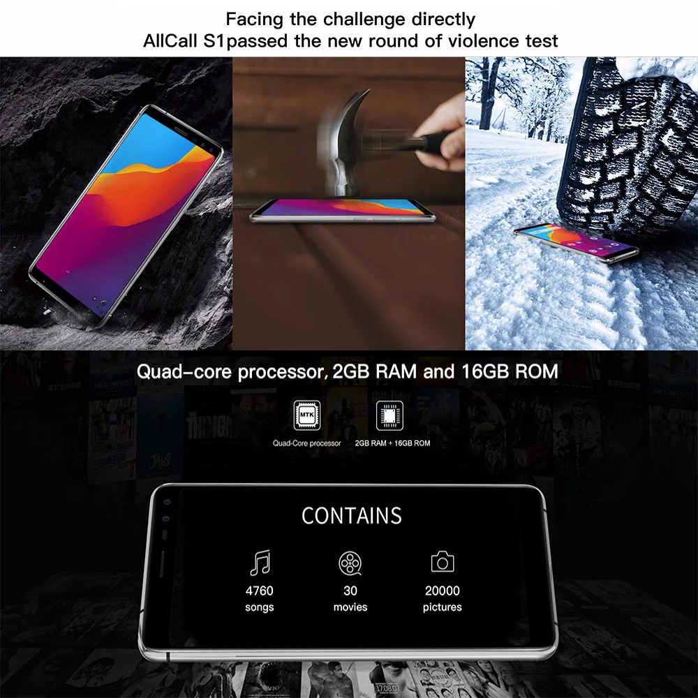  AllCall S1 3G Smartphone 5.5
