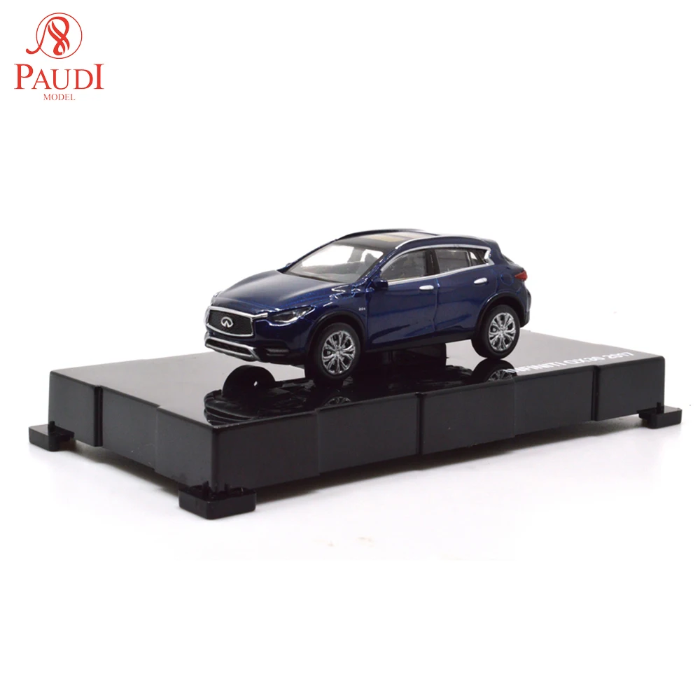 

Paudi Model 1/64 1:64 Scale Infiniti QX30 Blue 2017 Diecast Car Model Toys Boys Girls Gifts