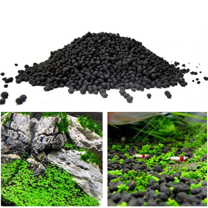200g Fish Tank Water Plant Fertility Substrate Sand Aquarium Plant Soil