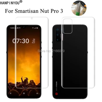 Перейти на Алиэкспресс и купить Для Smartisan Nut Pro 3 Pro3 6,39 дюймпрозрачный ТПУ/матовый анти-отпечатки пальцев гидрогель полное покрытие мягкая защитная пленка для экрана (не стекло