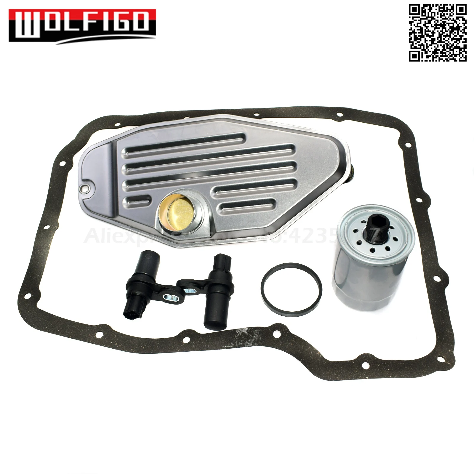 WOLFIGO 45RFE 545RFE 68RFE датчики передачи W/4WD фильтр и поддон прокладка для CHRYSLER Dodge Durango 5015267AC, 04799061AB