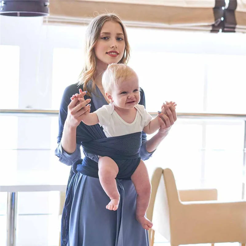 Breathable Baby Carrier Nylon Mochila Ergonomica Bebe Canguru Backpack Infant Sling for Spring and Summer Wrap Accessories