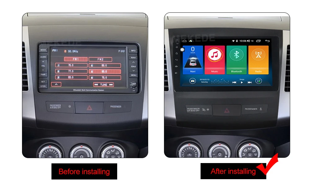 Sale MEKEDE Android 9 4G+64G 2.5D Screen car dvd gps multimedia player For Mitsubishi Outlander xl 2 car dvd navigation audio player 1 Sale MEKEDE Android 9 4G+64G 2.5D Screen car dvd gps multimedia player For Mitsubishi Outlander xl 2 car dvd navigation audio player 1