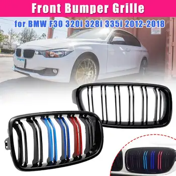 

Car Racing Grill Grill Front Kidney Grille Gloss Black replacement For BMW 3 SERIES F35 F30 320i 325i 328i 335i 2012-2016