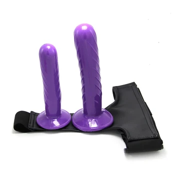 Strapon Double Dildo for Couples Sextoys Strap on Harness Lesbian Sex Toys Ultra Elastic Belt Pants Dildos for Women Sex Shop 5
