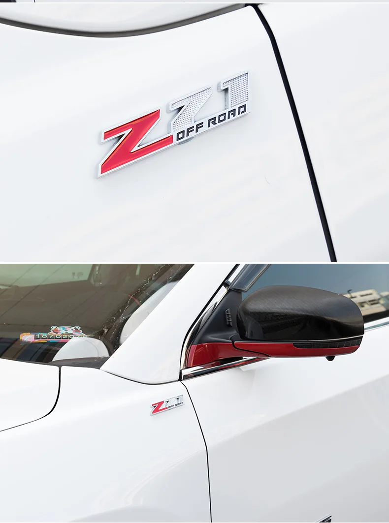 Подходит для Chevrolet модифицированный Автомобильный логотип Z71 крутая металлическая автоматическая маркировка Z71 Автомобильная декоративная наклейка для автомобиля