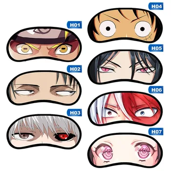 

Janpaness Anime Cartoon Soft Eye Sleep Aid Mask With Comfortable Ice Gel Travel Rest Eye Shade Cover Blindfold Eye Care Tools