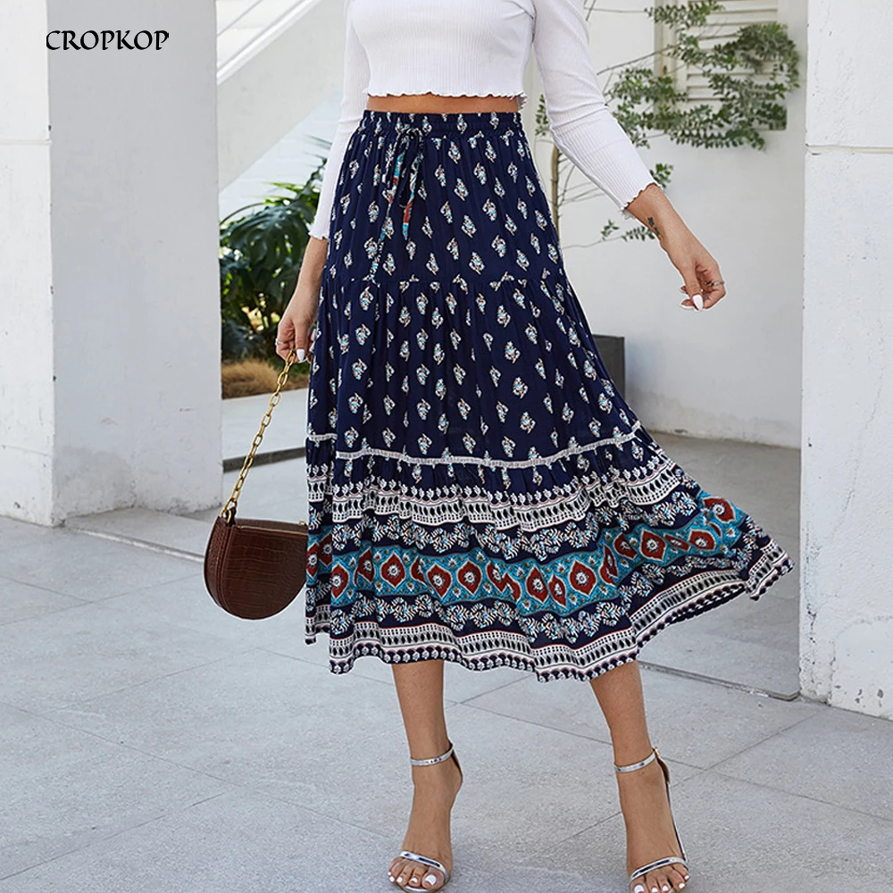 long a line skirts for ladies