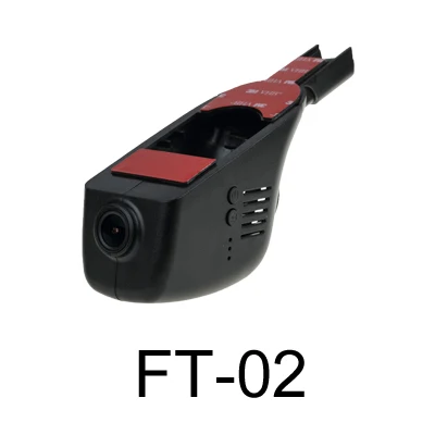 SINOSMART Novatek 96658 специальная автомобильная Wifi DVR камера для Vios Corolla RAV4 YARIS Camry C-HR Crown Highlander Avalon управление приложением - Название цвета: FT02
