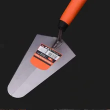 Высокое качество стальной шпатель Обрезной наконечник с резиновой ручкой для ручных инструментов промышленного класса кладка шпатель