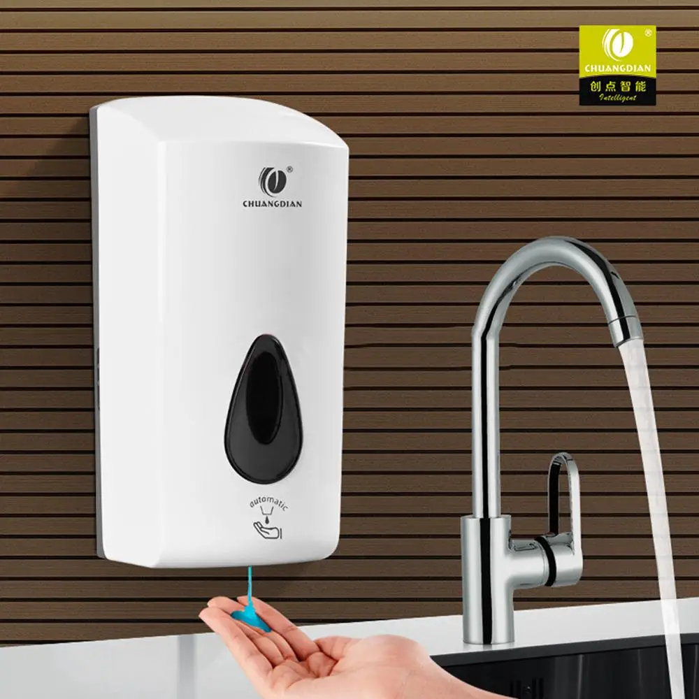 

1000Ml Automatic Foam Liquid Soap Dispenser 3 Kinds Pump Heads Smart Sensor Touchless ABS Electroplated Sanitizer Dispensador