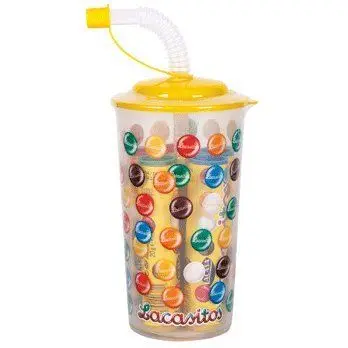 

Lacasitos Vaso Pajita 5 Tubos X 20 G