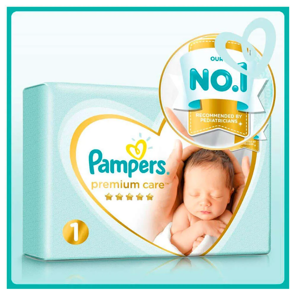 Подгузники Pampers, Premium Care, размер 2, 4-8кг, 20 шт