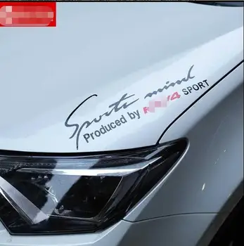 

1 PCS Car styling Car Eyebrow light Sticker Car Headlight Sticker For toyota RAV4 RAV 4 2019 2020 Car sticker